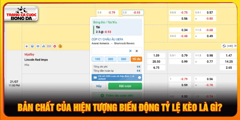 Lý giải chi tiết hiện tượng biến động odds và có cách đọc biến động odds