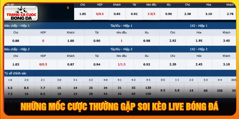 Nắm rõ tình hình thế trận để áp dụng soi kèo live hiệu quả