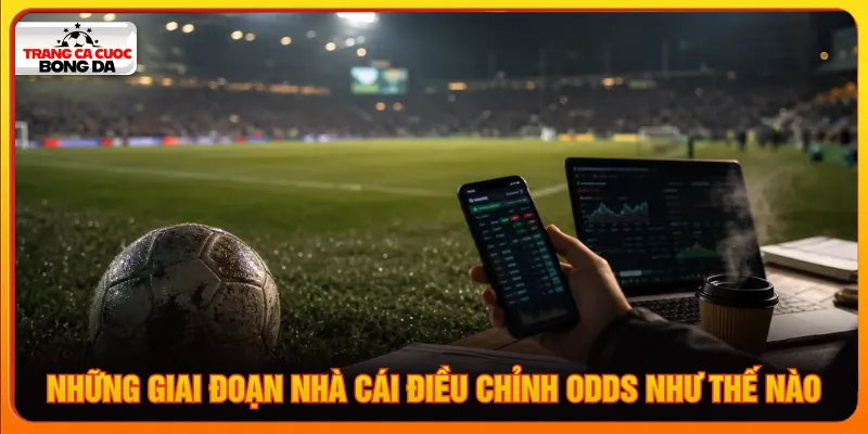 Những biến động trên trận đấu ảnh hưởng trực tiếp odds